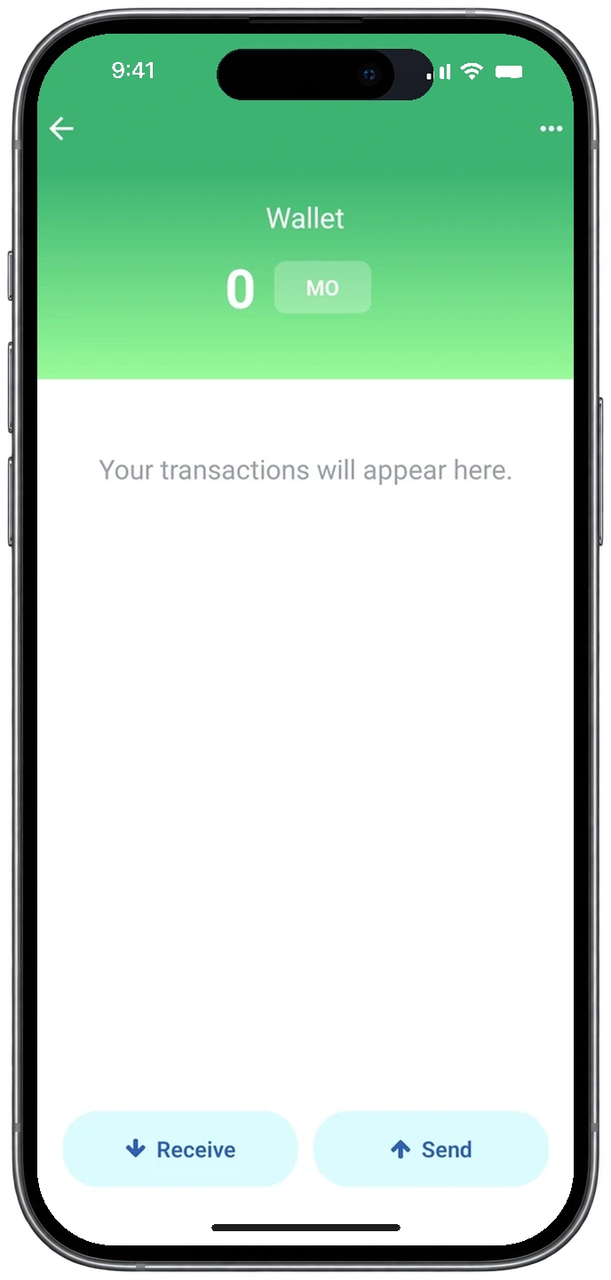 App screen